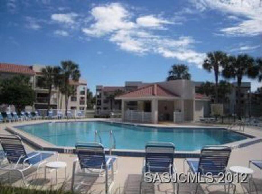 Beach Side Complex B23 1 Bed 1 Bath W/Heated Pool St. Augustine Exterior photo